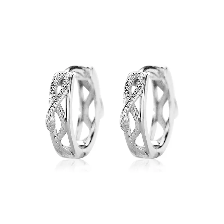 Lang Wind S925 Silver Earrings Unisex-6