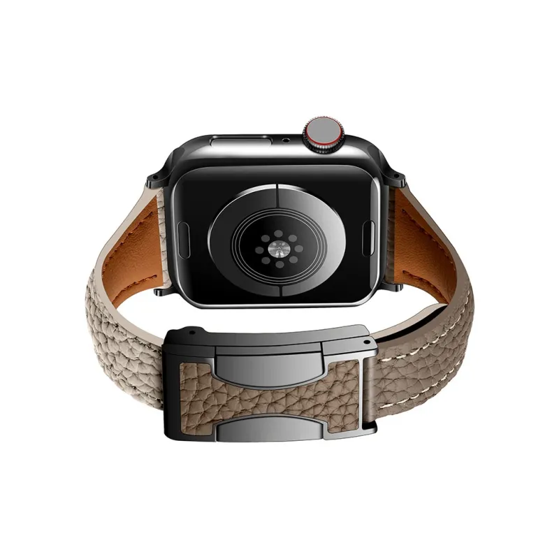 ZHENGGUANG Watch Band Apple Compatibility Genuine Leather Material-25