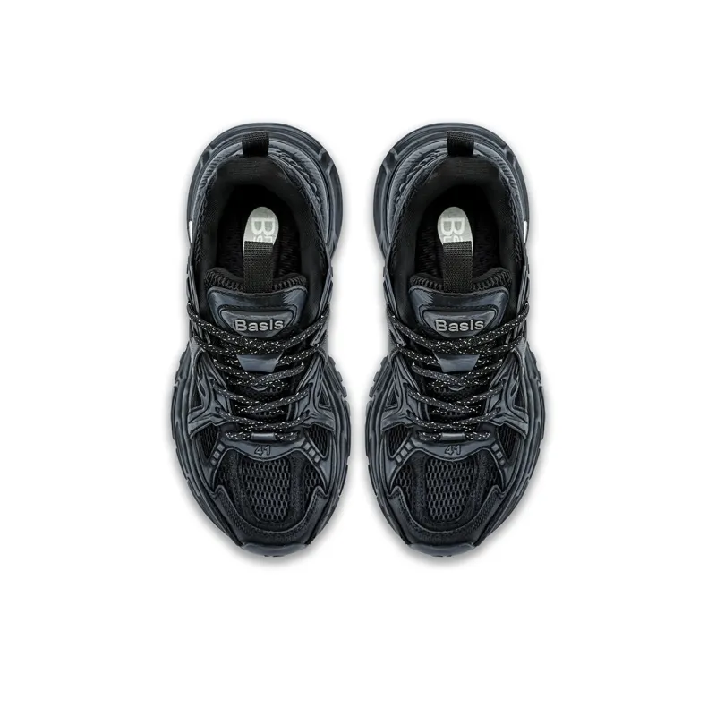 BASLS Moon Exploration 2.0 Collection Slip Resistant Height Increasing Low Top Chunky Sneakers Unisex-18