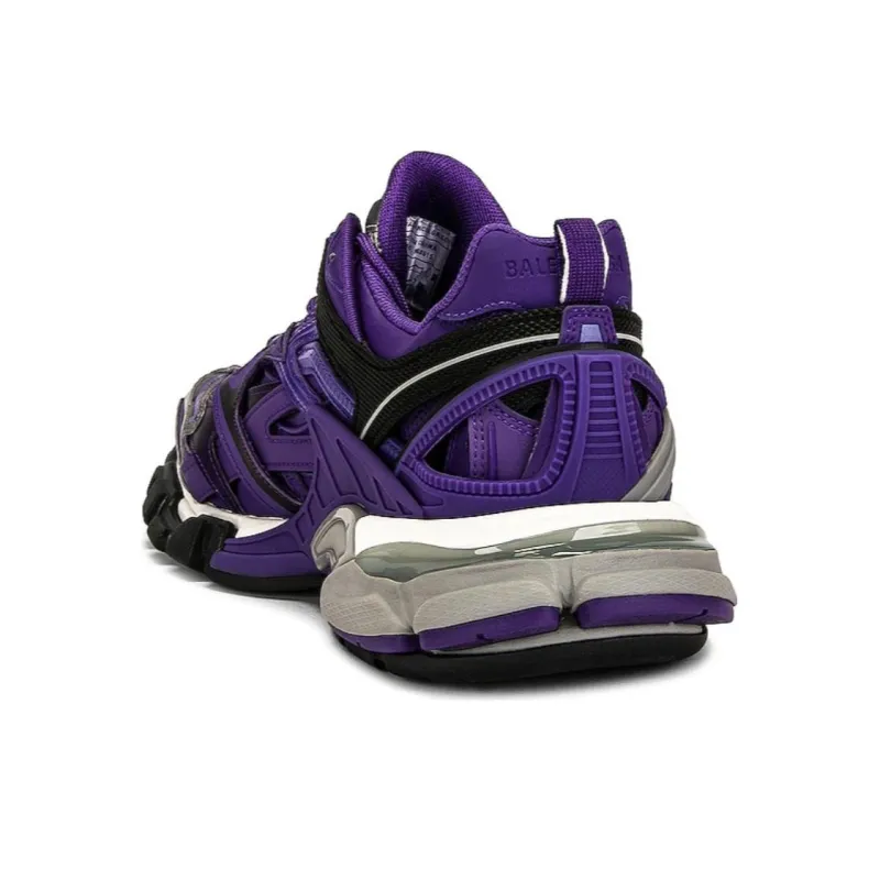 Balenciaga Track 2.0 Low Top Casual Shoes Women's Purple-3