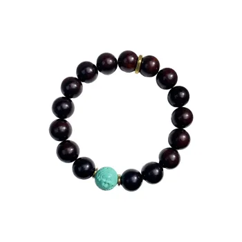 Xifeng Building Pterocarpus Wooden Bracelets Unisex