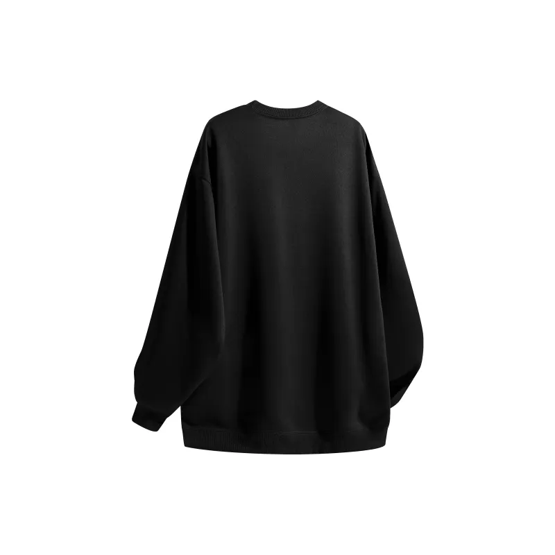 Kepu Sweatshirt Unisex Navy Blue With White Print-3