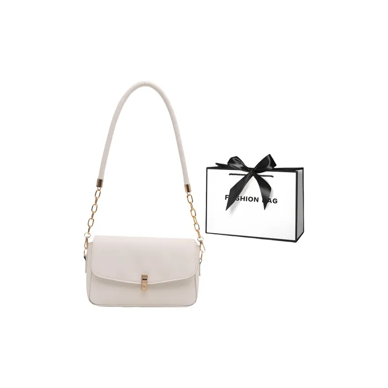 LETOO PU Shoulder Bag Regular Women's Coffee Black White Khaki-9