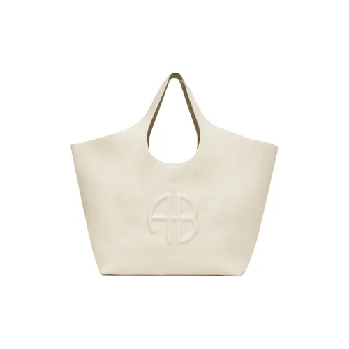 Anine Bing Lili Logo Embossed Shopper Bag
