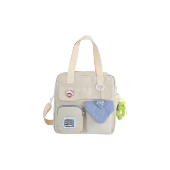 Yalu Nylon Backpack Regular Women's White/Black/Purple/Blue/Pink