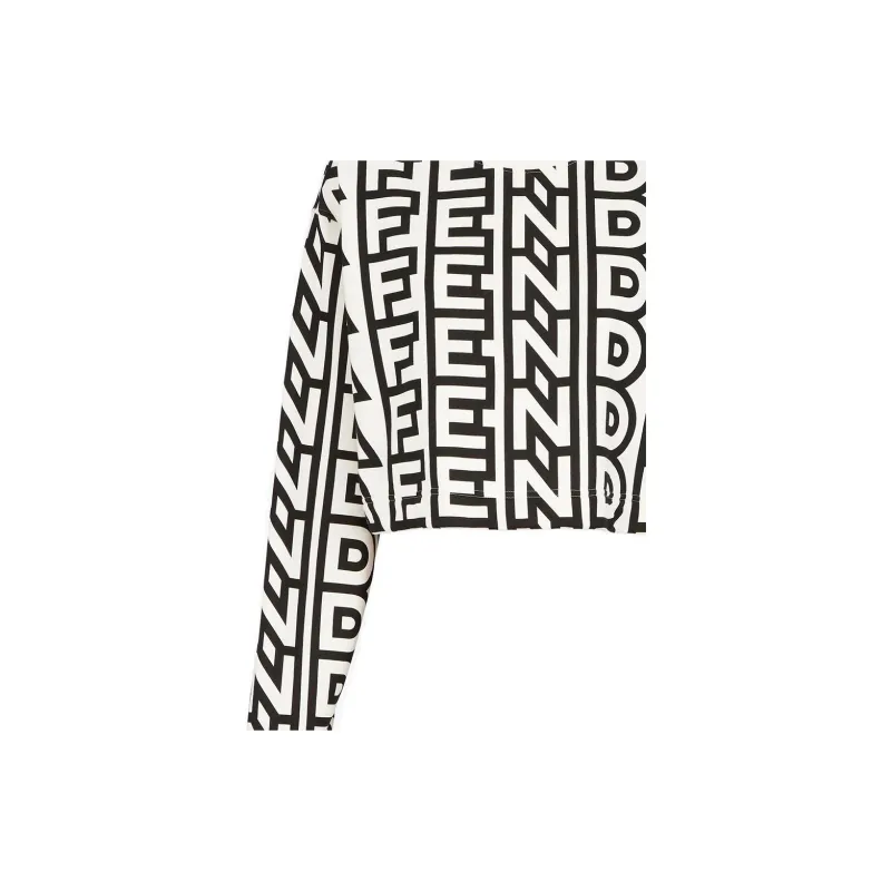 FENDI By Marc Jacobs Two tone Jersey Sweatshirt Multicolor-3