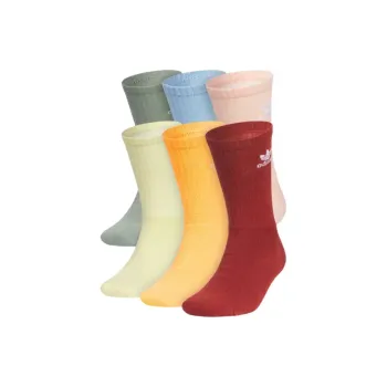 Adidas Originals Trefoil Crew Socks 6 Pairs