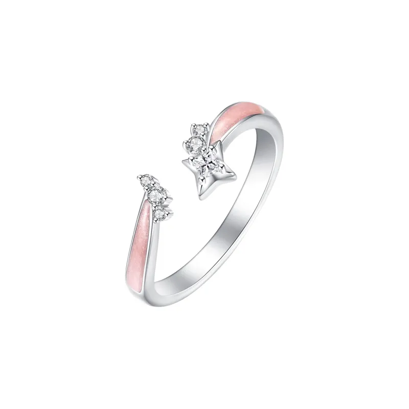 CHOW TAI SENG S925 Silver Rings Unisex-7