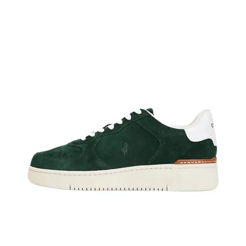 Polo Ralph Lauren Court Low-Top Skateboard Shoes Men's Green