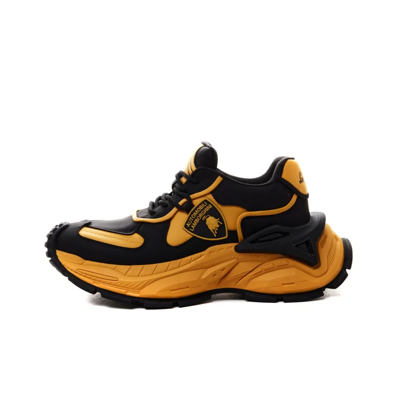 Automobili Lamborghini SVJ Cushioning, Slip Resistant, And Abrasion Resistant Low Top Chunky Sneakers Unisex-10