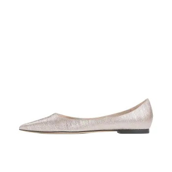 Jimmy Choo LOVE Casual Single Shoes Women's Champagne