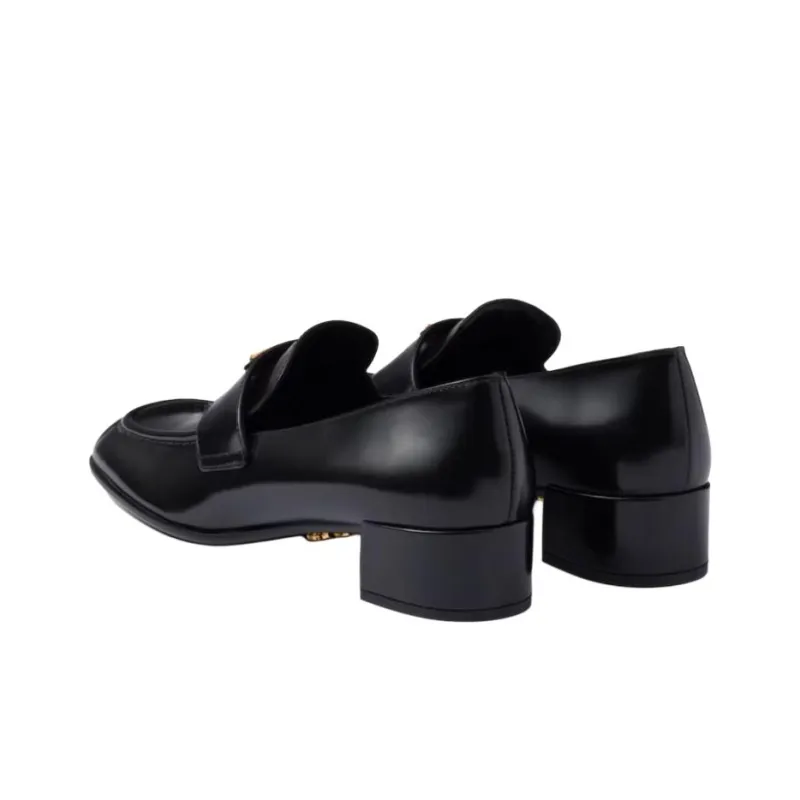 PRADA Loafers 3.5cm Women's Black-4