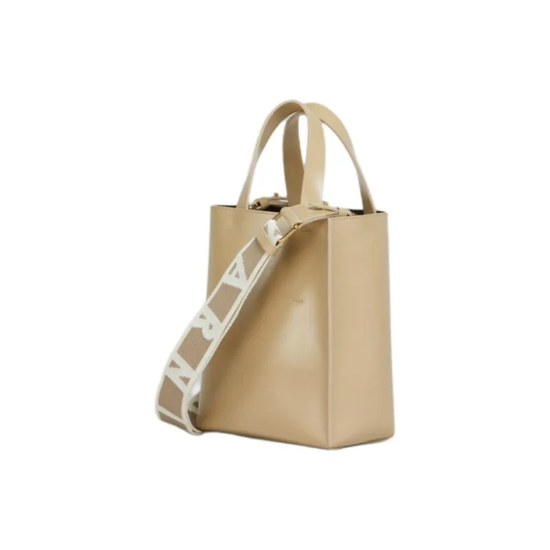 MARNI Museo Logo Printed Mini Tote Bag-2