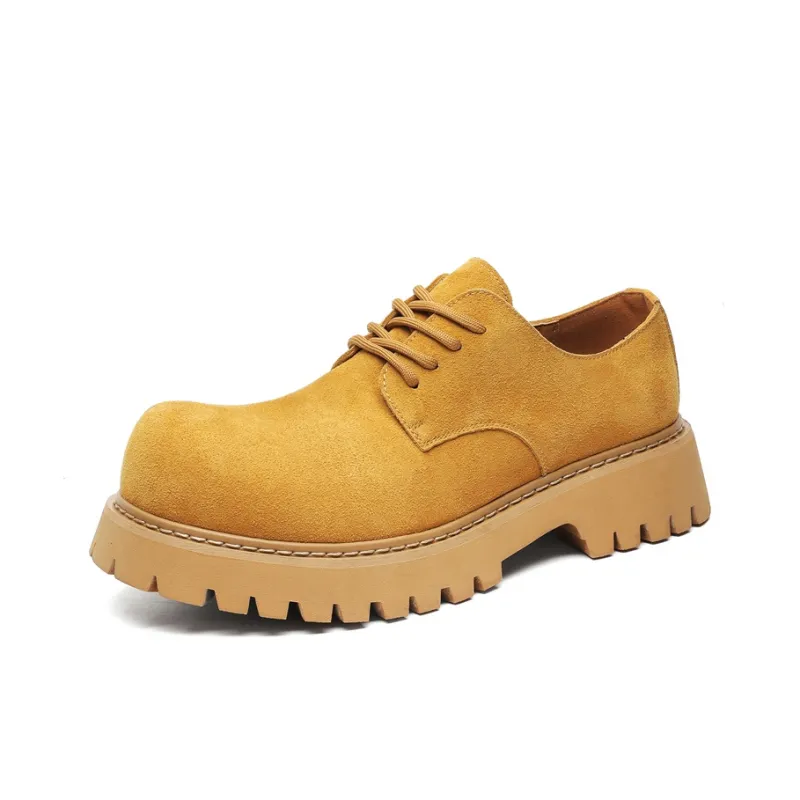 V05 Men's Casual Shoes Men Low Top Yellow-0