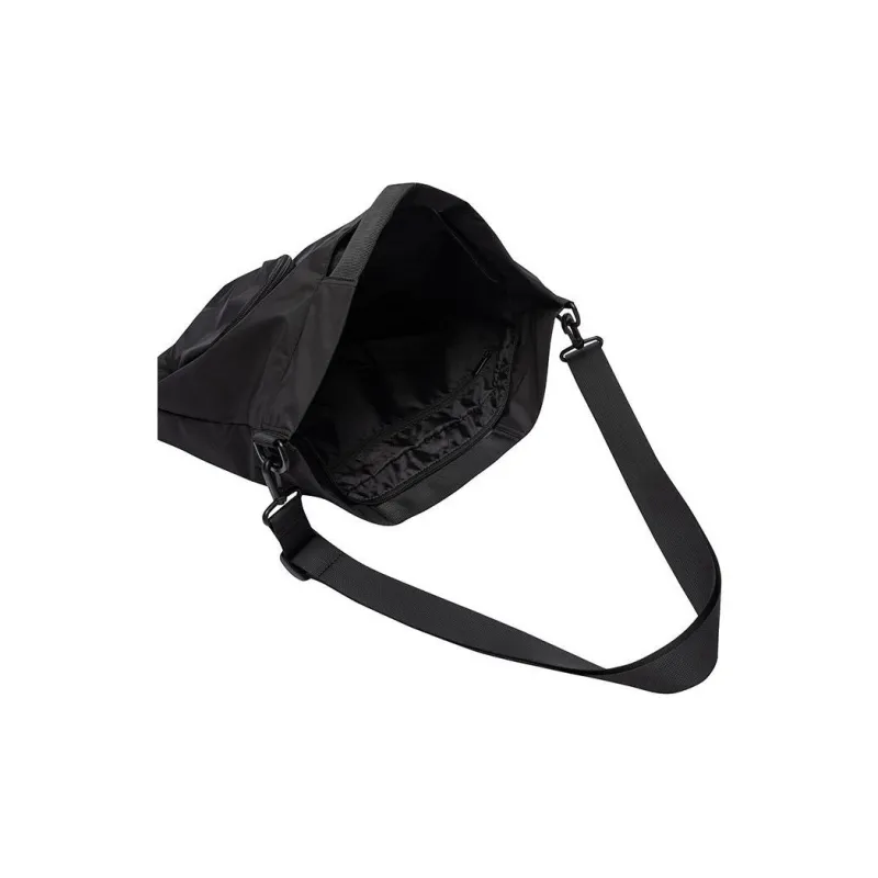 Anta Life Collection Fabric Crossbody Bag, Shoulder Bag Unisex Black/Light Khaki-3