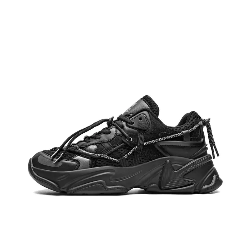SOURCE Slip Resistant, Abrasion Resistant, Supportive, Balanced, Lightweight Low Top Chunky Sneakers Unisex-5