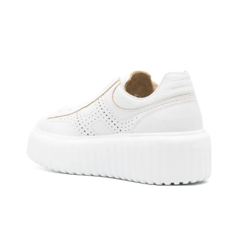 HOGAN Side H Perforated Detailed Sneakers Women's-4