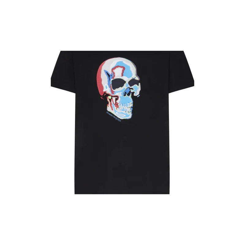 Alexander McQueen Graphic Printed Crewneck T Shirt-6