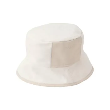 Rag & Bone Cotton Sheepskin Cow Leather Bucket Hats Women's White