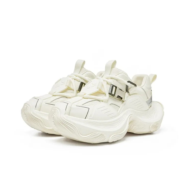 XMZY Dune Series Sandalwood Height Increasing Wear-Resistant Low-Top Chunky Sneakers Unisex-29