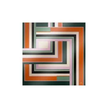 WEEKEND MaxMara Mulberry Silk Scarves Women's Multicolor