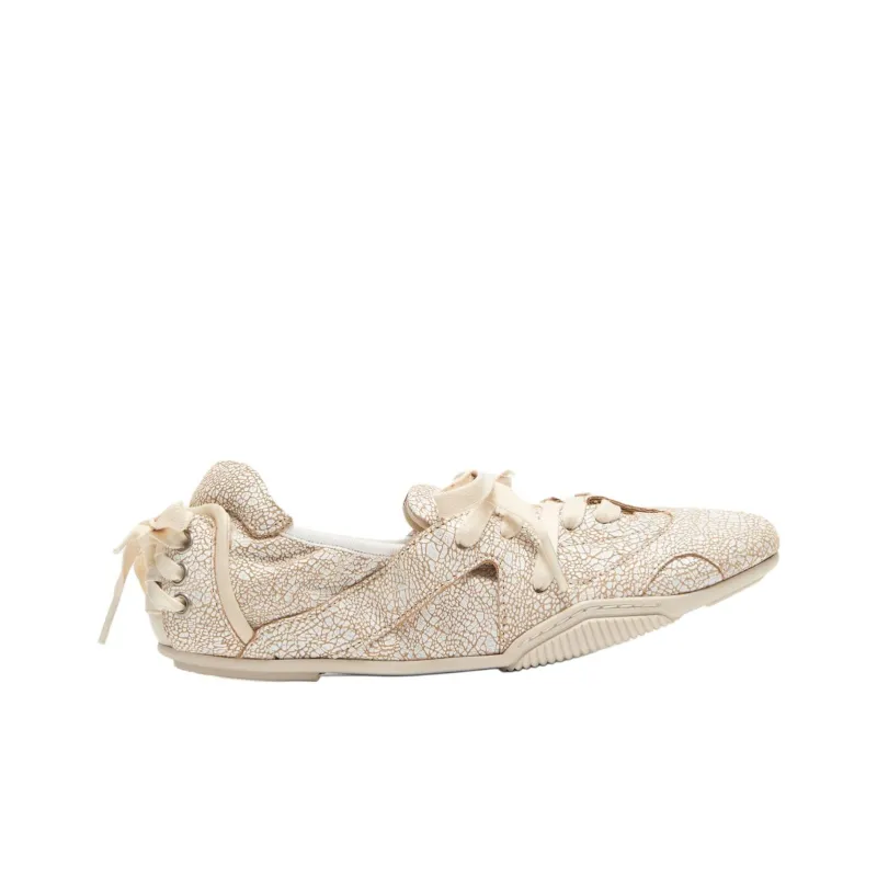Acne Studios Casual Ballet Shoes Women's White-1