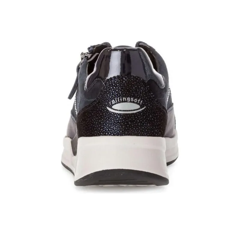 Gabor Low-Top Casual Shoes Unisex Blue-4