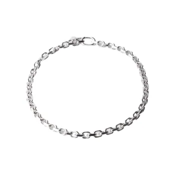 PRADA 925 Sterling Silver Necklaces Men's Silver