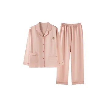 XIAFENYAN Pajama Gift Boxes Women's Peach Orange