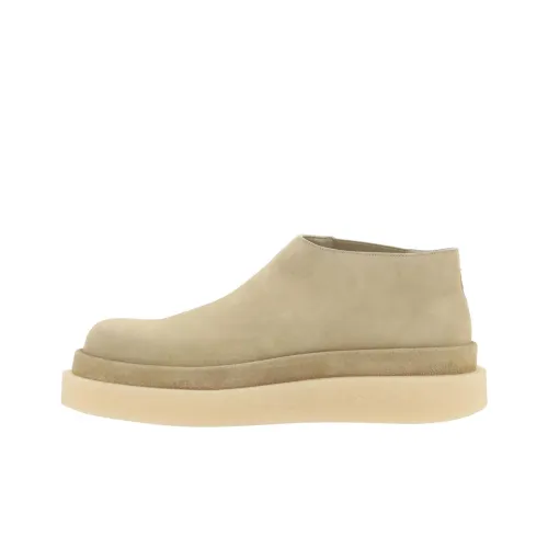JIL SANDER Ankle-Length Chelsea Boots Men's Apricot
