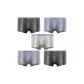 5 Pack (Dark Gray 2+Silver Gray 2+Sea Gray Blue)