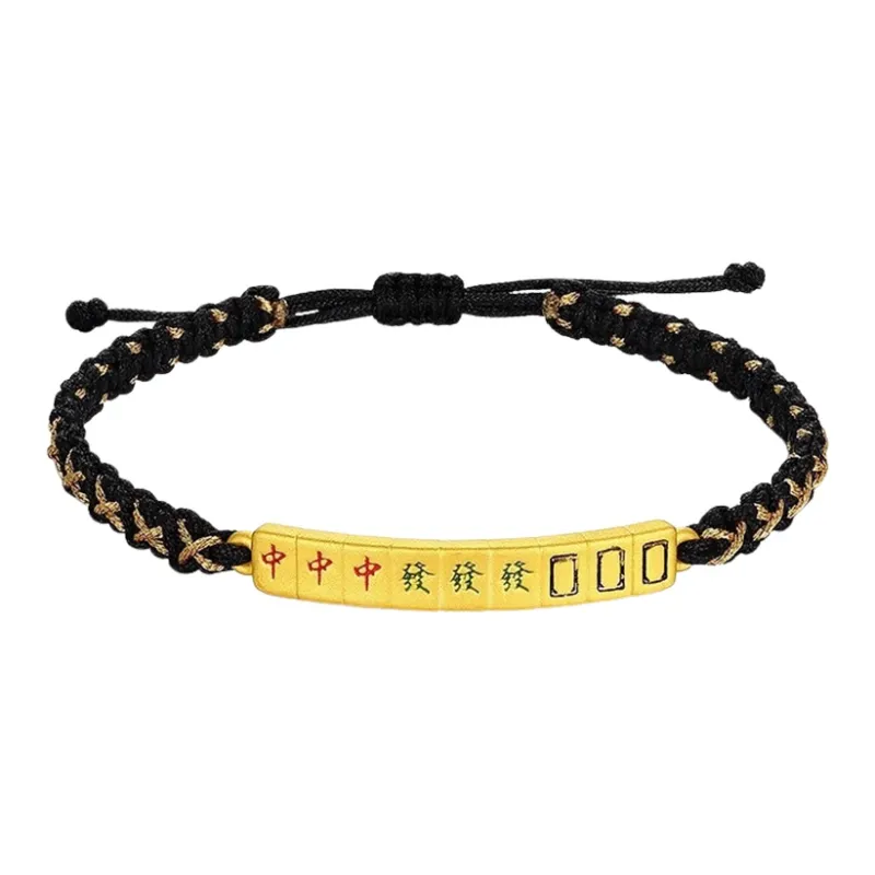 YASHENGZHUBAO Gold Bracelet Unisex-4