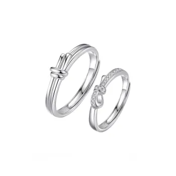 SINO GEM 925 Sterling Silver Rings Unisex