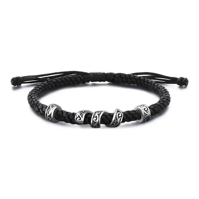 Lang Wind S925 Silver Bracelets Unisex-0