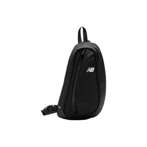 New Balance Polyester One Shoulder Crossbody Sling Bags Unisex Black