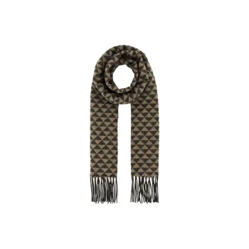 PRADA Fringe Detailed Scarf