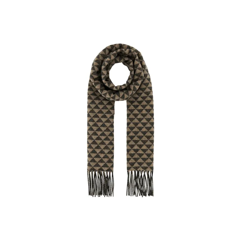 PRADA Fringe Detailed Scarf-0