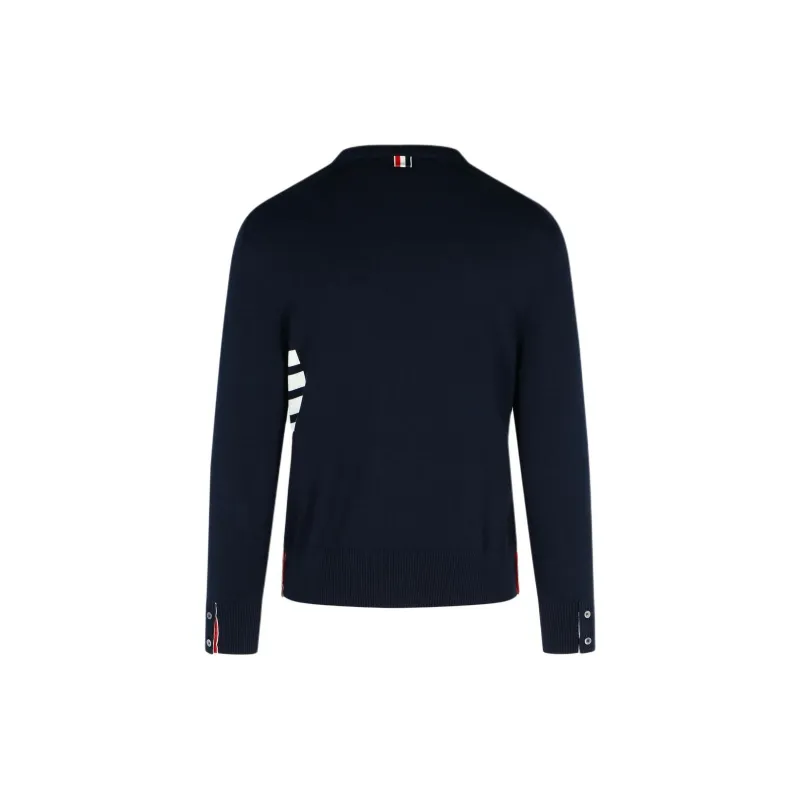 THOM BROWNE 4 Bar Knitted Jumper-1