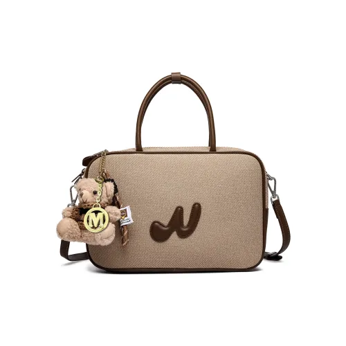 FAIRWHALE Handbag PU Women's Coffee/Caramel