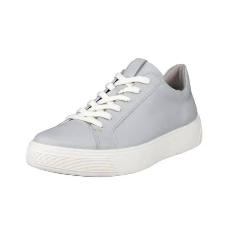 Ecco Street Tray Low Top Skateboard Shoes Women's Gray-1