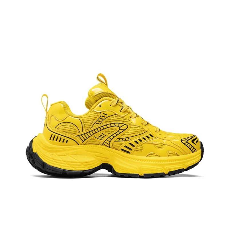 NFL Ultra S Los Angeles Rams Low Top Chunky Sneakers Unisex Yellow-1