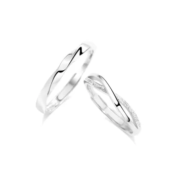 JOYDINNY S999 Fine Silver Rings Unisex
