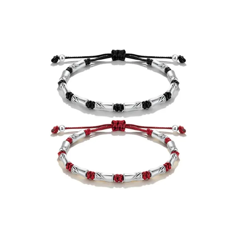 Bailijin S999 Fine Silver Pure Silver Bracelets Unisex-5