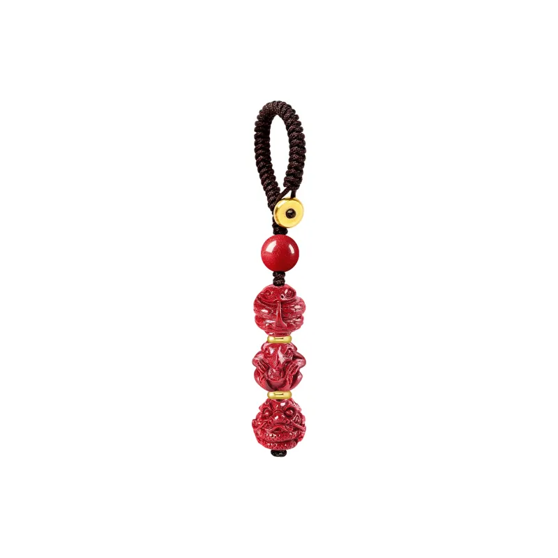 EADDA JEWELRY Cinnabar Keychains Unisex-46