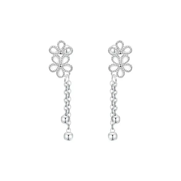 ETAHLOVE Sterling Silver Earrings Women's Couple Date Confession To Girlfriend Birthday Surprise Anniversary Gift-0