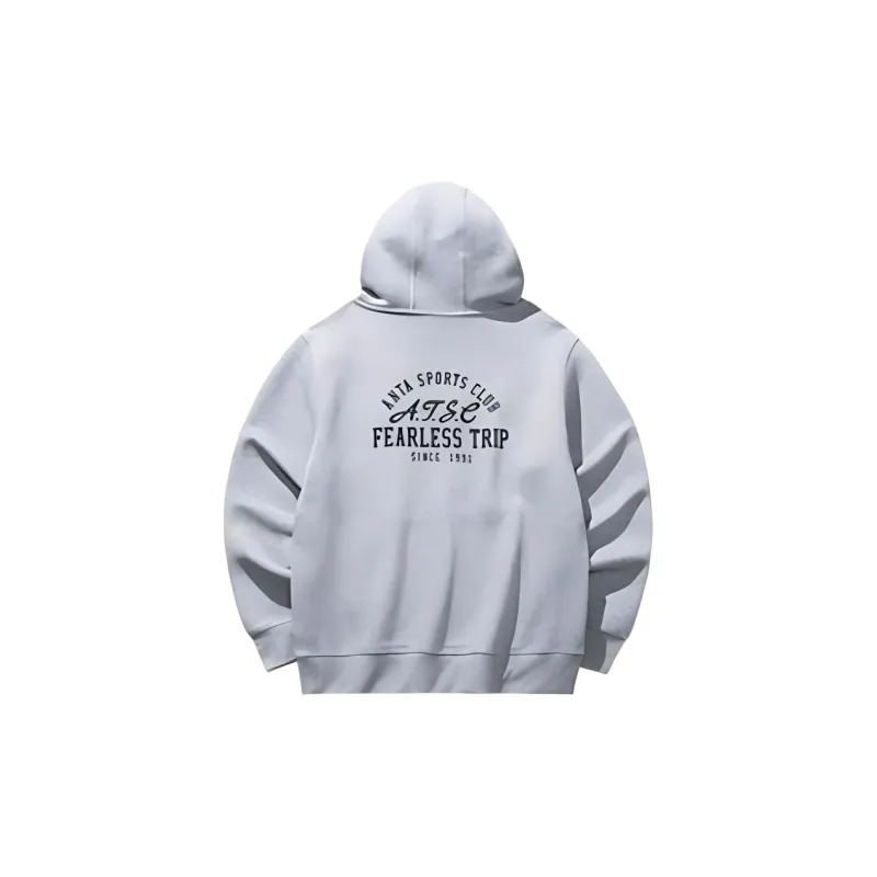 Anta Life Collection Sweatshirt Men's CD28 Gray Heather Gray-1