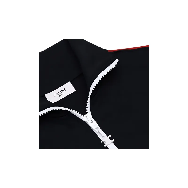 CELINE Long Sleeved Dresses Women's Black-2