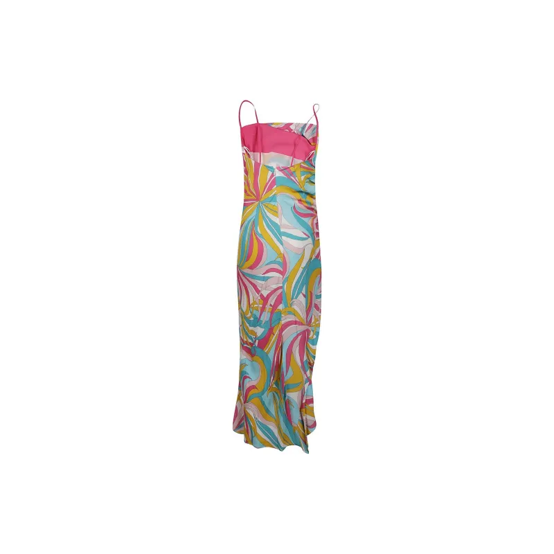 PINKO Graphic print Halterneck Dress-1