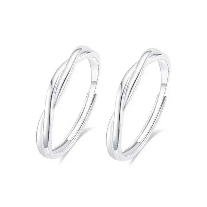 ZMG Zircon Rings Unisex Students Bestie Elegant Elegance Everyday Versatile Commute-6