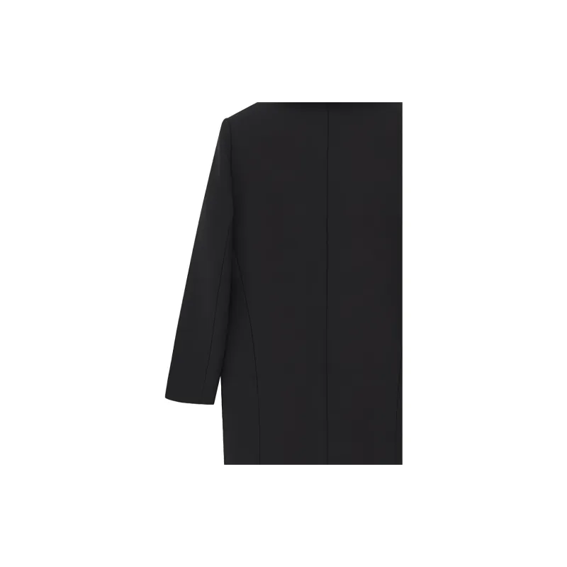 SAINT LAURENT SS23 Coat Women's Black-5